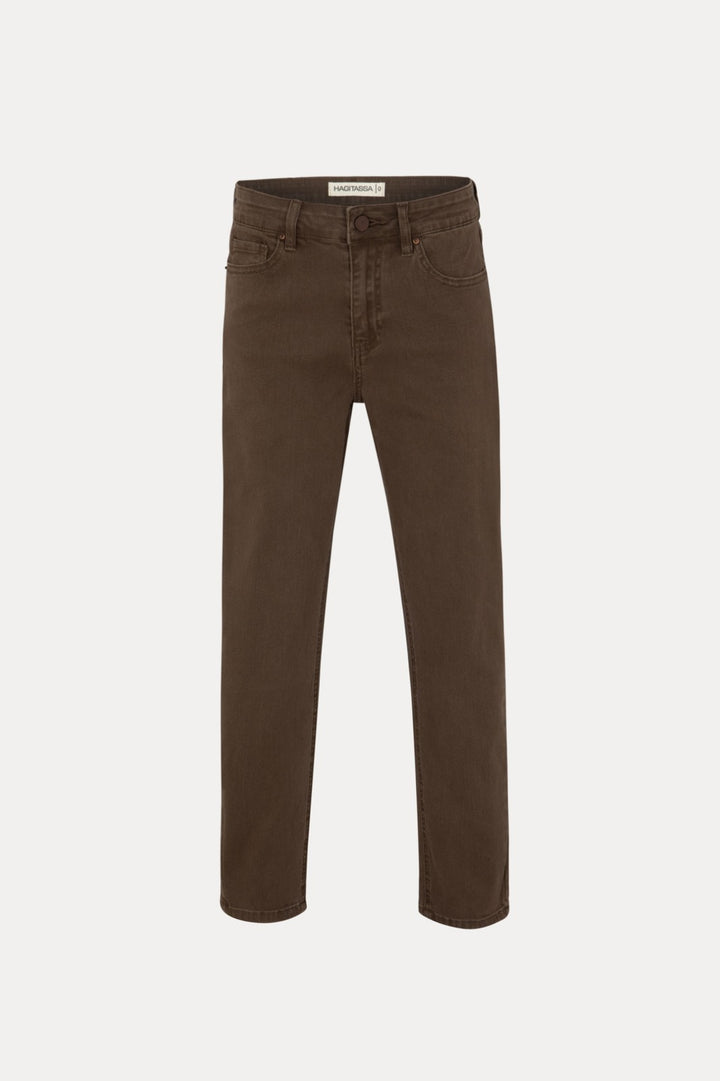 BROWN SLIM JEANS