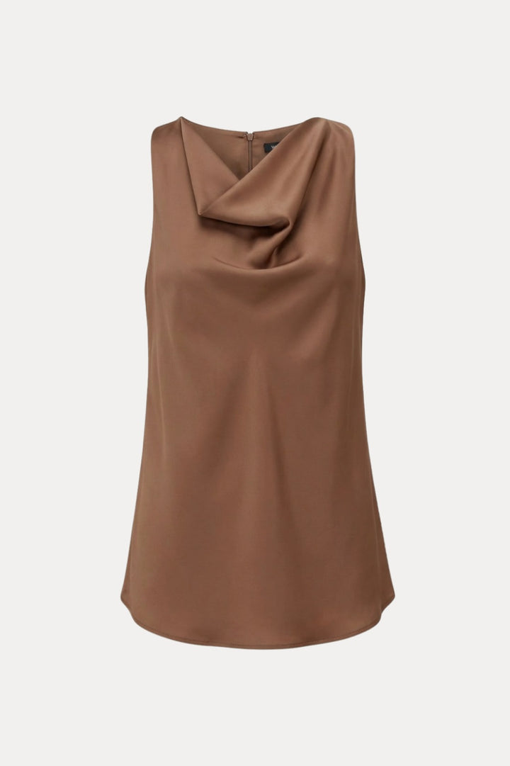 ALEXA SMOKED SIENA BROWN TOP