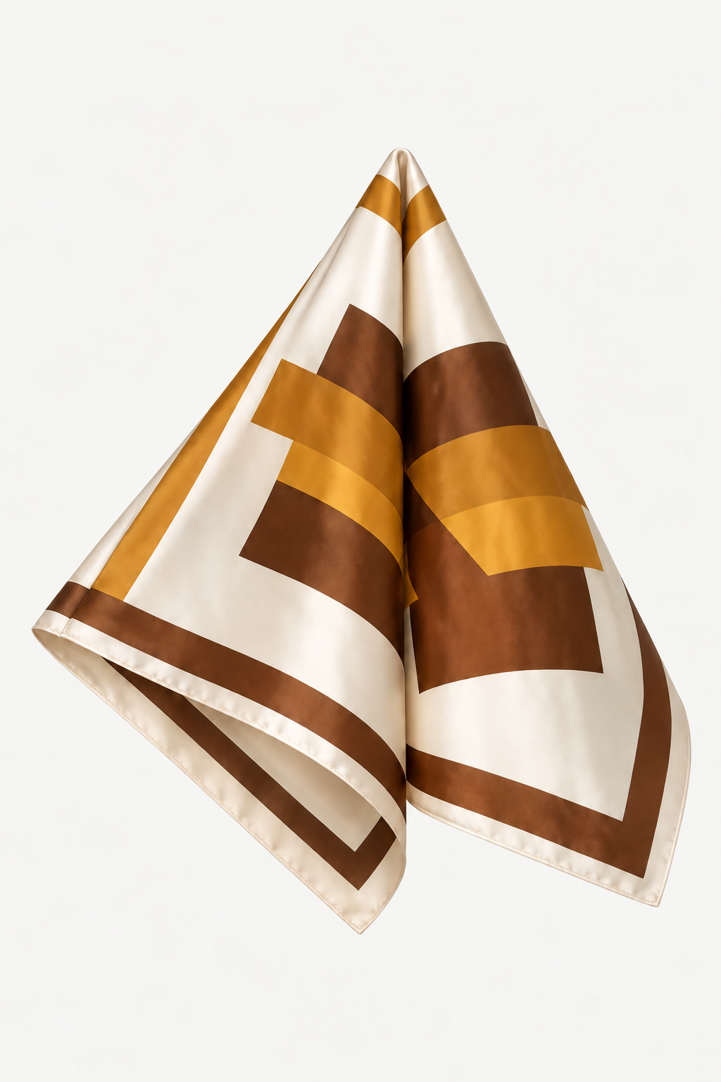 GEO SATIN SCARF