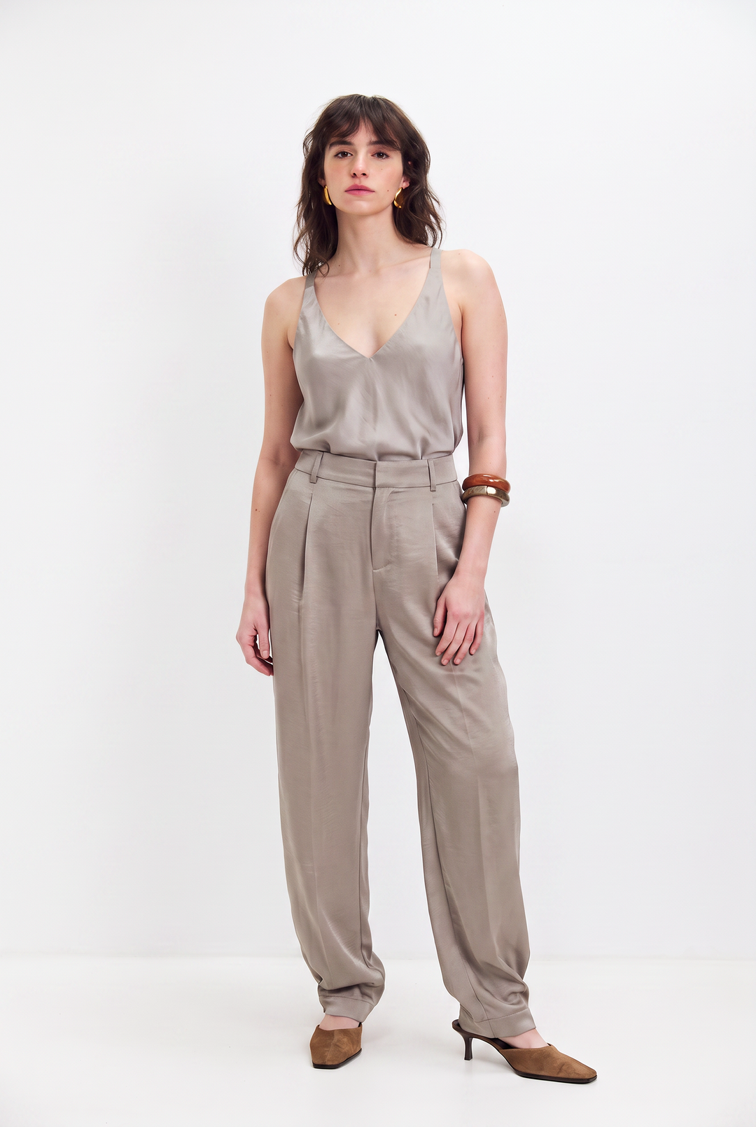 CAPRI BARREL SAND PANTS