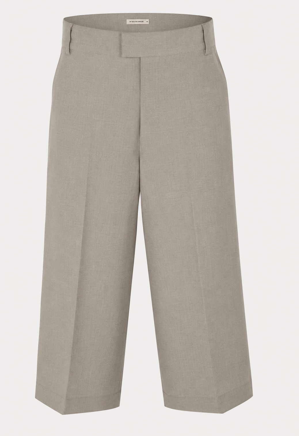 WIDE LEG GREEN  BERMUDA