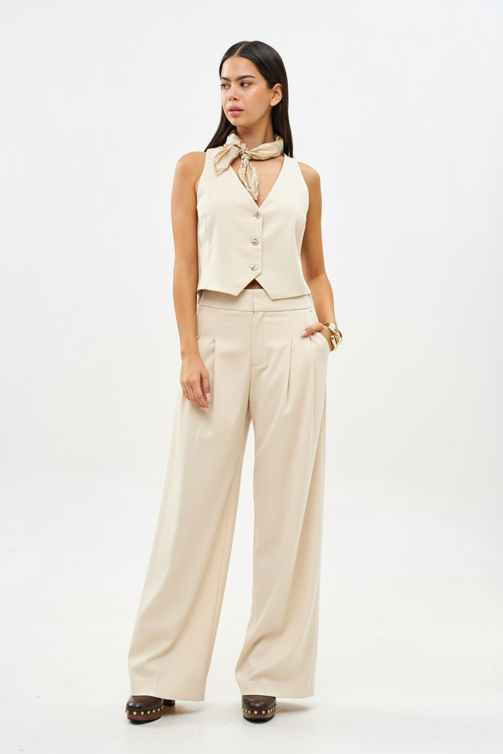 SANDRA WHITE CLASSIC PANTS