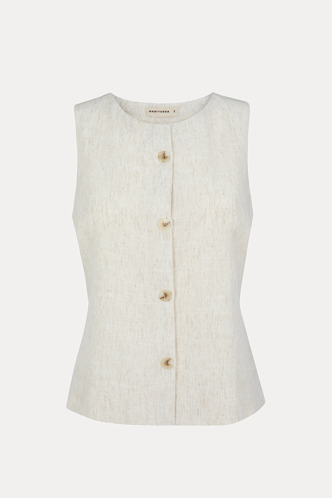 NICOLE CREAM SHIRT
