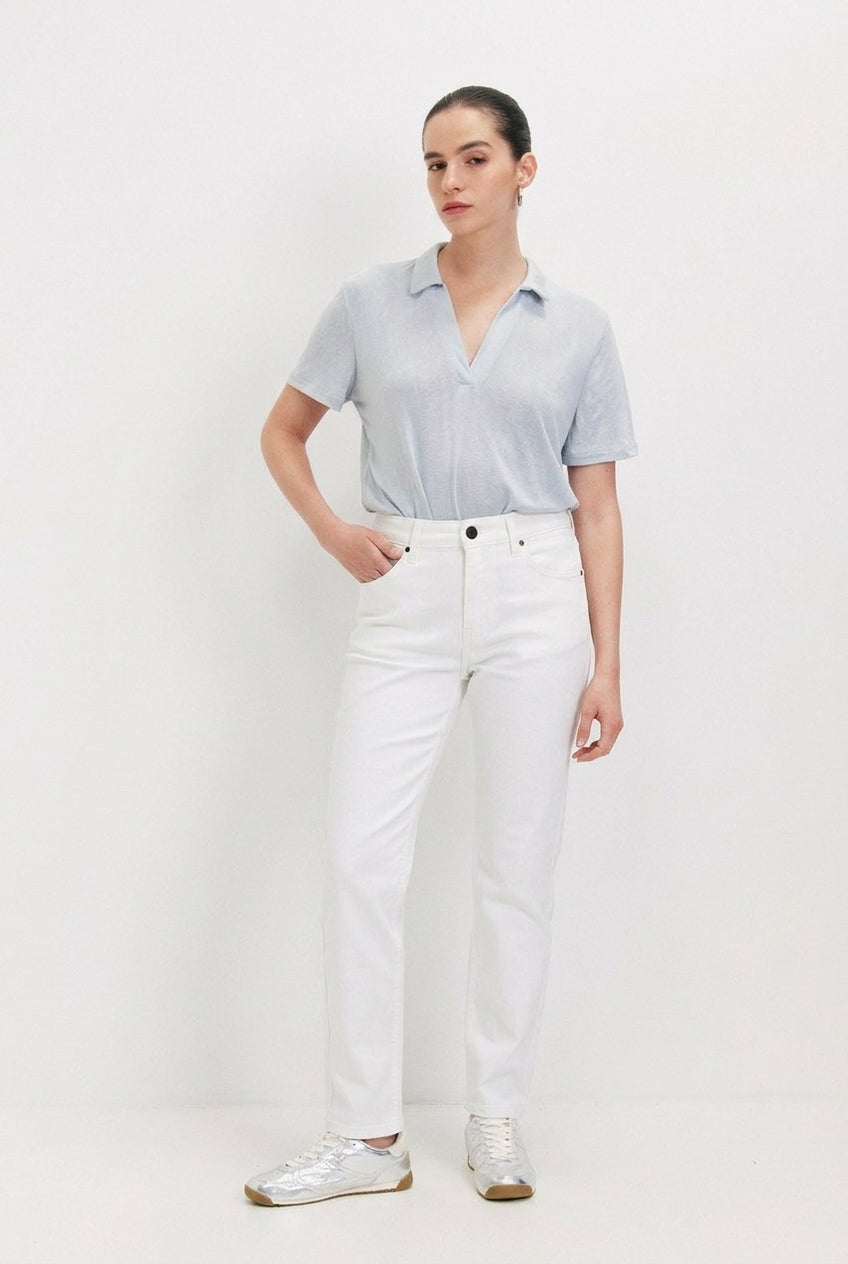 POLINA LIGHT BLUE SHIRT