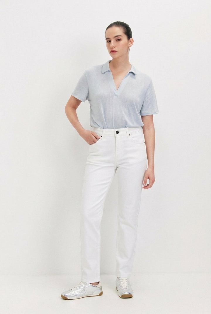 POLINA LIGHT BLUE SHIRT