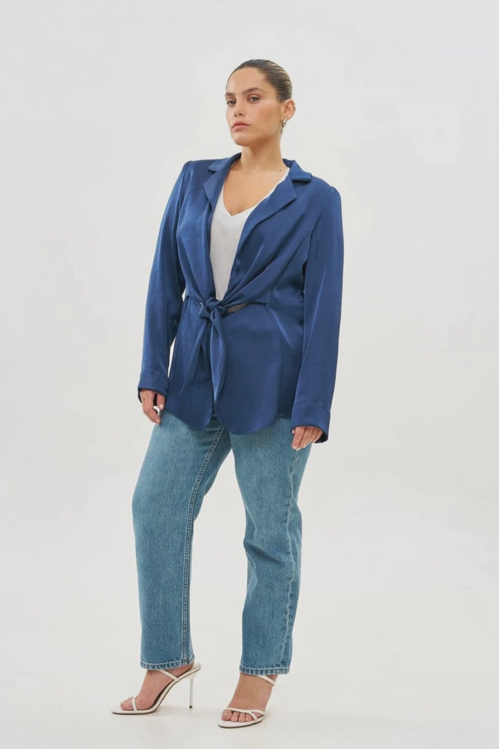 VENESSA NAVY BLUE JACKET