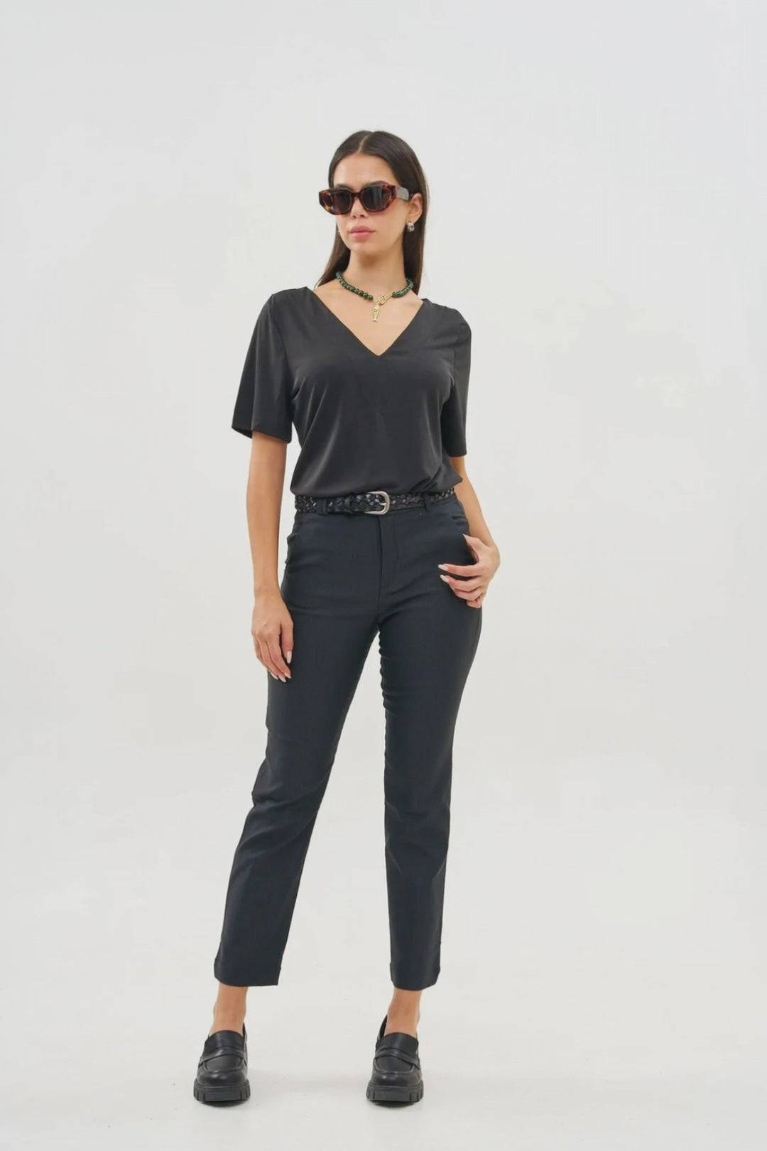 IRIS CLASSIC BLACK PANTS