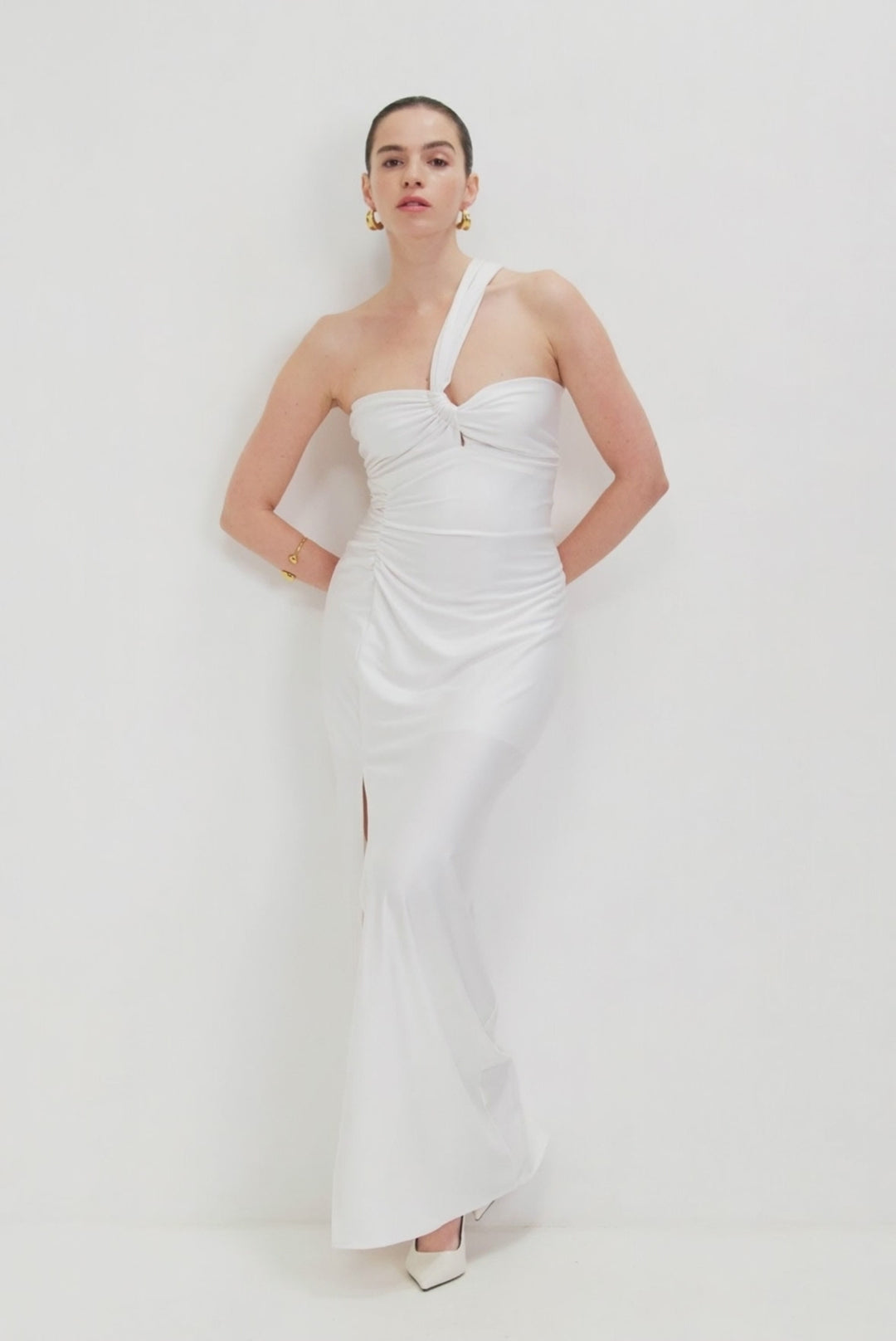LESLIE WHITE DRESS