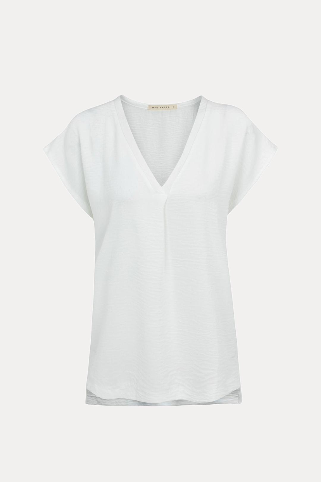 SARA WHITE V-SHIRT