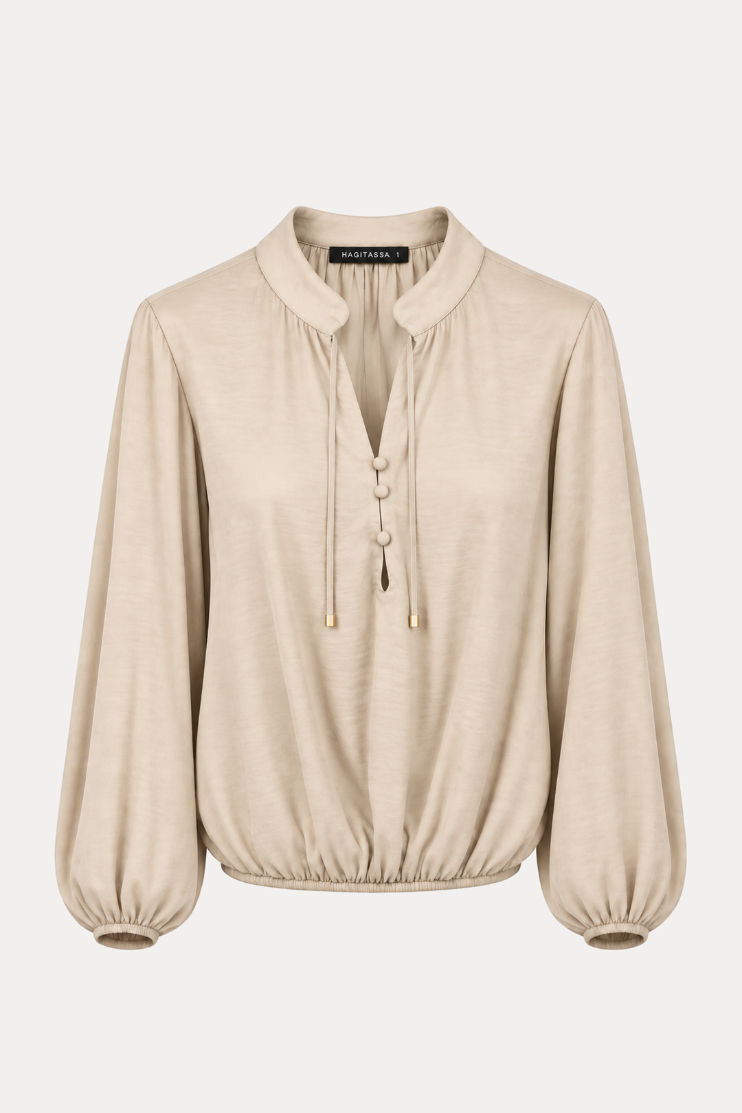 ZOEY SATIN SAND SHIRT
