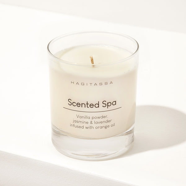 Scented Spa Candle Glass
